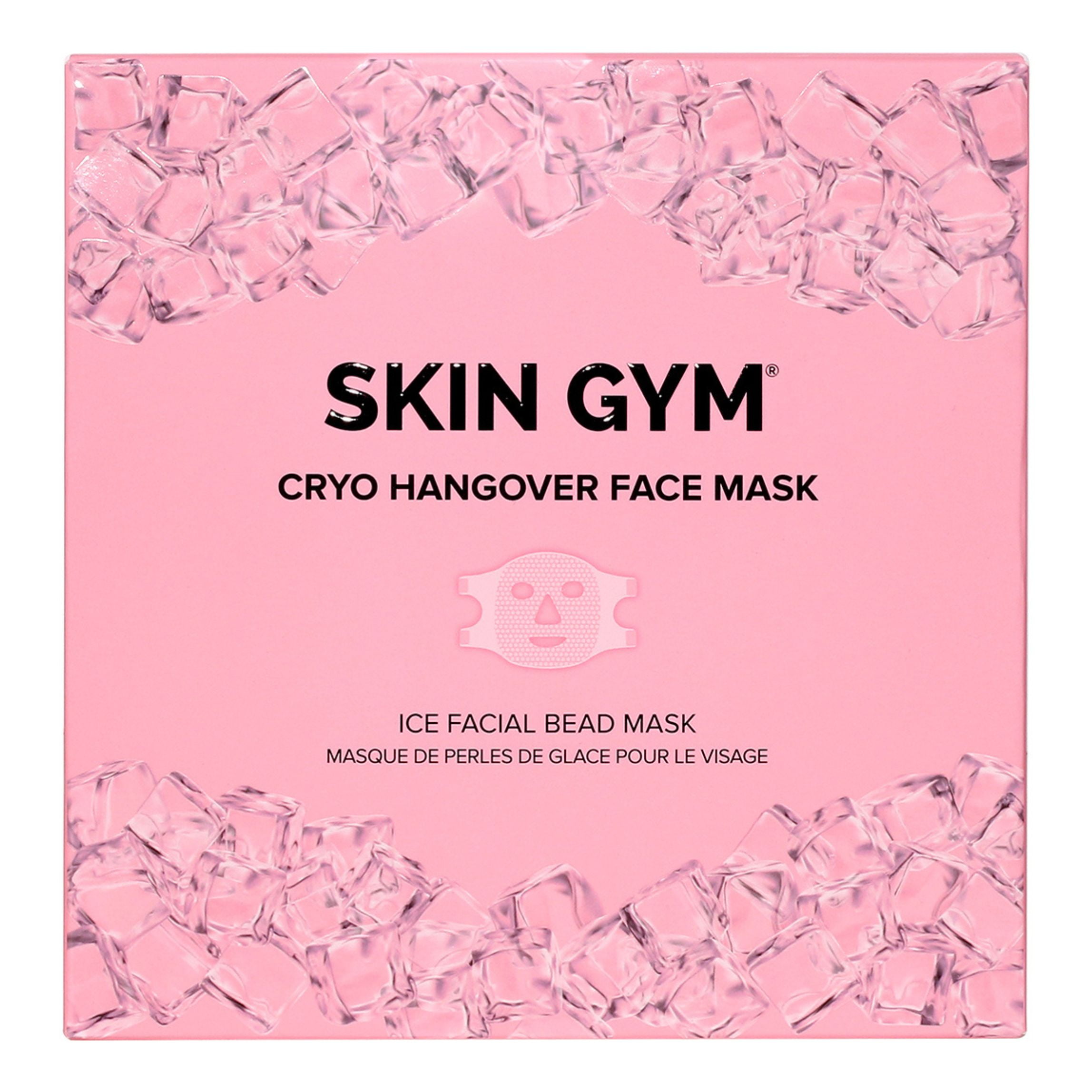 Skin Gym Cryochill Ice Beaded Face Mask, Dual-Sided, De-puffs Skin
