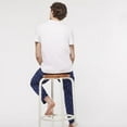 thumbnail image 3 of Men's Lacoste White Essentials 3-Pack V-Neck T-Shirts - S, 3 of 4