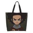 thumbnail image 2 of The Boondocks Shoulder Bag Durable Reusable Grocery Bags Shopping Tote Bag for Women, 2 of 9