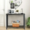 thumbnail image 3 of Console Entryway Vestibule Sofa Side Table W/ Storage Shelf, 3 of 8