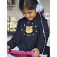 thumbnail image 2 of Cute Baby Tiger Face Hoodie Juniors -Image by Shutterstock,  Medium, 2 of 4