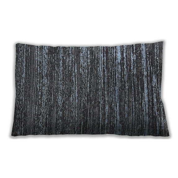 Ahgly Company Outdoor Rectangular Mid-Century Modern Lumbar Throw Pillow, 13 inch by 19 inch