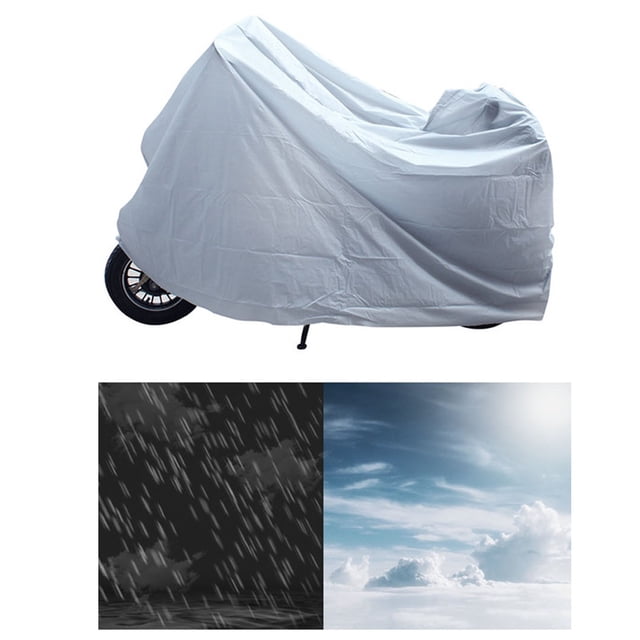 Funda antipolvo para motocicleta, funda para motocicleta, a prueba de polvo, impermeable, para exteriores, compacta y ligera