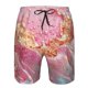thumbnail image 3 of Fotbe Abstract Pink Gold Splash Trajes de Baño Estampados para Hombre, Shorts de Verano de Secado Rápido, Ropa de Playa, Bañadores-Large, 3 of 6