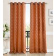 thumbnail image 5 of Lenny 54 x 90 in. Grommet Single Curtain Panel, Yellow, 5 of 5