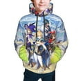 thumbnail image 3 of Genshin Impact Youth Active Sweatshirt Printing Casual Pullover Hoodies Winter Fall Clothes Outerwear Small, 3 of 7