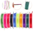 thumbnail image 2 of 10 Rolls of Diy Handcraft Thread Elastic Ropes Jewelry Making Supplies Elastic Bracelet Rope, 2 of 8