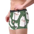 thumbnail image 4 of Kll Alpaca Faces Men'S Cotton Boxer Briefs Underwear-Medium, 4 of 9