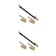thumbnail image 2 of Scienceny Manguera de inflado de neumáticos para automóviles accesorios de tubo de bomba de aire profesional 30cm 30 centimetros 2piezas, 2 of 6