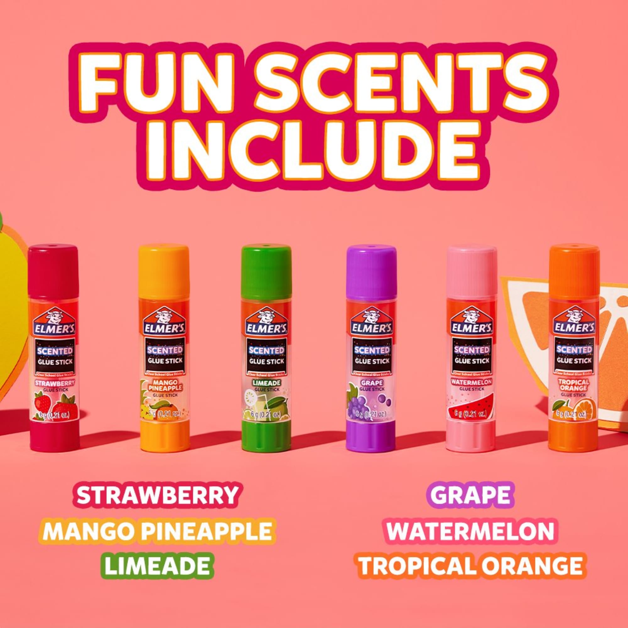 Elmer's Scented Glue Sticks Variety Pack, 12 Count photo 3