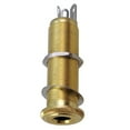 thumbnail image 2 of Milaget Gold Threaded Cylinder Output Input Jack Plug Sockets 1 4" for Guitar Bass, 2 of 5
