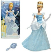 Classic Princess Cinderella 11.5” Doll & Brush Hairbrush Figure Holiday Gift New