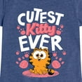 thumbnail image 3 of Garfield - Cutest Kitty Ever - Toddler & Youth Girls Short Sleeve Graphic T-Shirt, 3 of 5