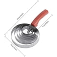 thumbnail image 2 of Stainless steel comb for horses, sheep and beef, 2 of 4