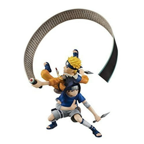 Naruto Uzumaki Uchiha Sasuke Naruto Shippuden G E M Series Remix Pvc Figure Walmart Com Walmart Com