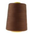 thumbnail image 1 of 8000 Yardas de Poliéster Duradero Hilo Encerado Hebra de Bordado Cuerda Costura DIY Artesanía Cafe ligero Baoblaze Hilo de coser de poliéster, 1 of 8
