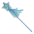 thumbnail image 4 of Vogacara Gato Teaser Brillo Estrella de cinco puntas Hermoso disfraz de Navidad Varita de niña Cumpleaños Vestirse Diseño lindo Angel Stick Azul Type1 NO1 Vogacara CBP384636, 4 of 5