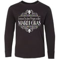 thumbnail image 3 of Inktastic Laissez Les Bon Temps Rouler Mardi Gras Long Sleeve Youth T-Shirt, 3 of 5