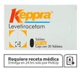 thumbnail image 1 of Keppra Levetiracetam 30 tabletas 500 mg, 1 of 4