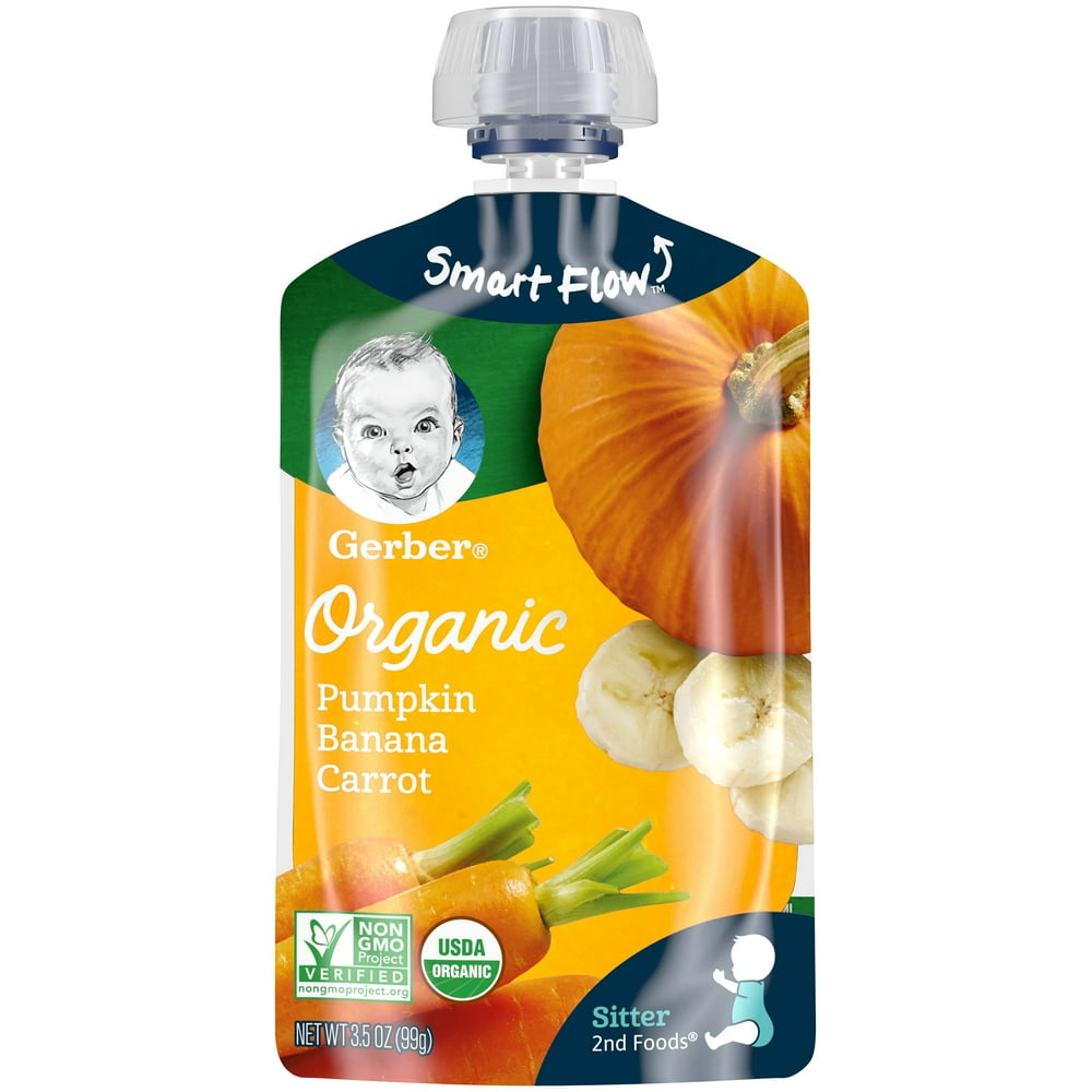 (Pack of 12) Gerber 2nd Foods Organic Pumpkin Banana
