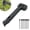 Black, variant on Camping Hammer with 8 Tent Stakes, Lightweight Stake Driver Puller Mallet with Peg Storage Handle and Bottle Opener for Hiking Backpacking