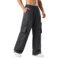 thumbnail image 4 of Dpytoraw Men's Cargo Hiking Pants Multiple Pockets Water Resistant Lightweight Outdoor Trousers Gray L, 4 of 6