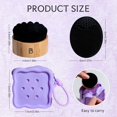 thumbnail image 6 of Facial Cleansing Brush Kit -   Scrub Brush with  Storage Bag for Deep Cleaning, Exfoliation & Pore Cleansing - Travel-Friendly   Care Tool, 6 of 6