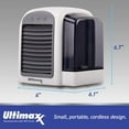 Ultimaxx Small Portable Air Conditioner Cordless AC Humidifier with 3