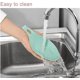 thumbnail image 2 of Nvzi Juego de 4 soportes para cucharas y espátulas de silicona resistentes al calor, juego de 4 herramientas de cocina, verde claro x 2, gris x 2, 2 of 5