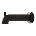 thumbnail image 2 of Signature Hardware 948965 Greyfield 7-1/8" Integrated Diverter Tub Spout - Nickel, 2 of 6