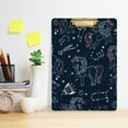 thumbnail image 6 of 12.5"x9" Magic Unicorn Clipboards, Standard A4 Letter Size Nursing Clipboard with Low Profile Metal Clip Decorative Clip Board for Office Supplies,Silver, 6 of 7
