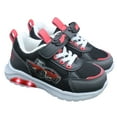 thumbnail image 3 of Hot Wheels Toddler Boys' Light-Up Sneakers - Black, Size 7, 3 of 9