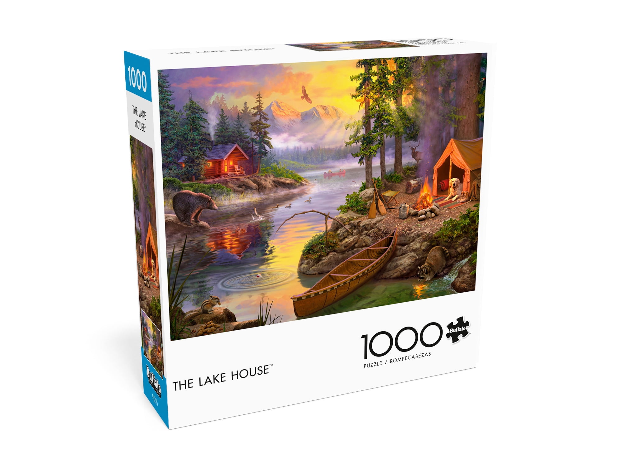 Buffalo Games The Lake House - 1000 Pieces Jigsaw Puzzle