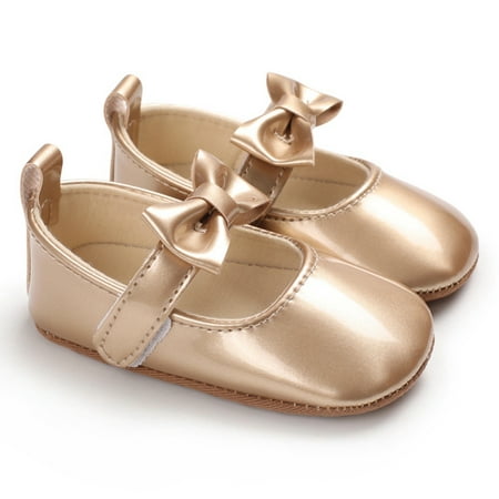 

Toddler Little Girl Mary Jane Dress Shoes Ballet Flats for Girl Party School Shoes Bowknot Princess Shoes