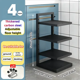 thumbnail image 1 of Organizador de estante de ollas ajustable, estante de almacenamiento de ollas de acero inoxidable para cocina, organizador de ollas y sartenes para el hogar multicapa para Cocina, 1 of 6