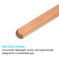 thumbnail image 4 of Unique Bargains Small/Medium/Big Flat/Triangle/Arc Red Wood Handle Carving Knife Set (12 Pack), 4 of 6