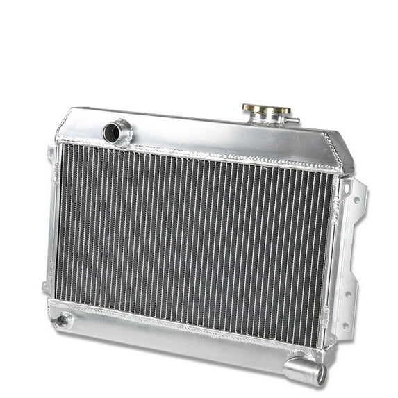DNA Motoring RA-DAT51068-2 For 1968 to 1973 Datsun 510 Full Aluminum 2-Row Racing Radiator - SRL311/SR/521 PICKUP 1.6 l4 69 70 71 72