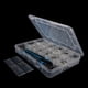 thumbnail image 5 of Caja de plástico para guardar piezas - Diseño transparente de 18 compartimentos, compartimentos móviles, para accesorios electrónicos/tornillos/joyas, 5 of 8