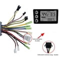thumbnail image 4 of Soidarity Juego de controlador de velocidad de Motor LCD para bicicleta eléctrica, módulo de Control de odómetro de operación de botón a prueba de Bicicletas eléctricas Soidarity OD020950-00, 4 of 6