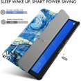 thumbnail image 2 of Case For Huawei Mediapad T5 10, Ultra Lightweight Flip With Stand Function And Built-In Magnet High-Quality Pu Leather Protective Cover For Huawei Mediapad T5 10 10.1 Inch 2018 (Sky), 2 of 6