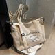 thumbnail image 4 of Bolsos de lona sencillos para mujer, novedad de 2023, bolsos de mano informales de diseño suave, bolsos de mensajero, bolsos de hombro de viaje, bolsos de compras, bolsos escolares para niñas, 4 of 5