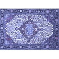thumbnail image 1 of Ahgly Company Indoor Rectangle Medallion Blue Traditional Area Rugs, 8' x 10', 1 of 4