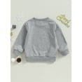 thumbnail image 4 of Bagilaanoe Toddler Baby Girl Boy Christmas Sweatshirt Long Sleeve Print Pullover 9M 12M 24M 3T 4T 5T Kids Fall Loose Tee Tops, 4 of 8
