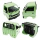 thumbnail image 3 of RC CRAWLER CARS Hard Body Shell Racing Remote Control Remote Truck Micro Trux Modificación Reemplazo para WPL D12 Verde 1 set Inevent FN002032-01, 3 of 7