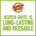 thumbnail image 6 of Scotch-Brite Little Handy Scrubber Brush, Small & Versatile Cleaning Tool with Long Lasting Bristles, 6 Scrub Brushes, 6 of 9