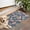 White-6, variant on Bohemian Retro Floral Non-Slip Entryway Door Mat,Boho Indoor Decor Durable Low Plush Door Mat,Washable Welcome Rug for Patio Hallway Home Decor 20x32 Inches