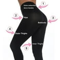 thumbnail image 6 of High Waisted Tummy Control Legging for Women Medium Compression Seamless Shapewear for Women, 6 of 6