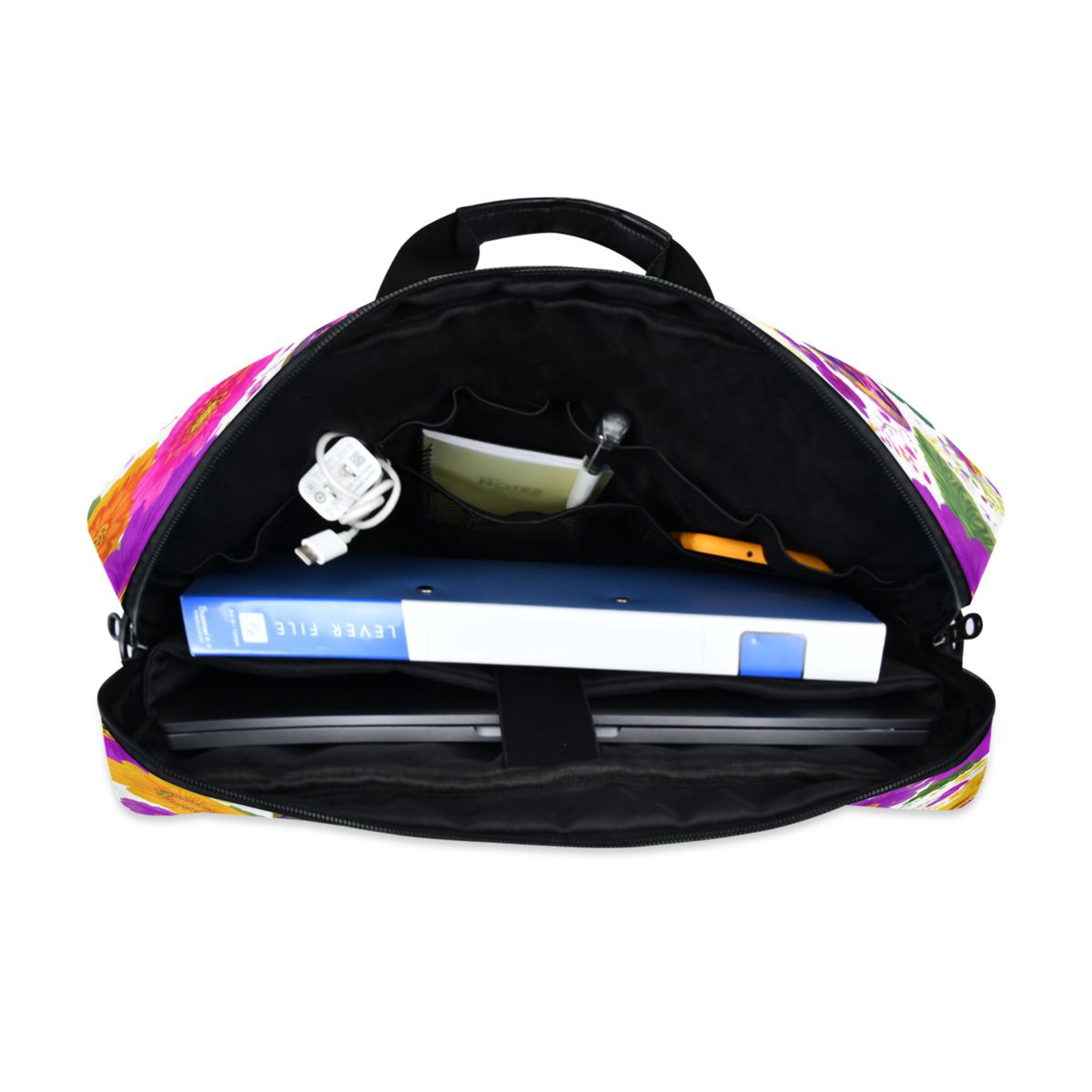 Laptop Bag Laptop Briefcase 15.7 x 3 x 11.8 Inches Laptop Bag Briefcases Laptop Storage Travel Laptop Bag Work Laptop Bag Vibrant Butterflies
