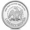 thumbnail image 2 of Lot of 5 - A-Mark 1 oz Silver Round .999 Fine, 2 of 4