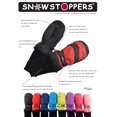 thumbnail image 4 of SnowStoppers Original Kids Winter Mittens (Black/Red, Medium), 4 of 4